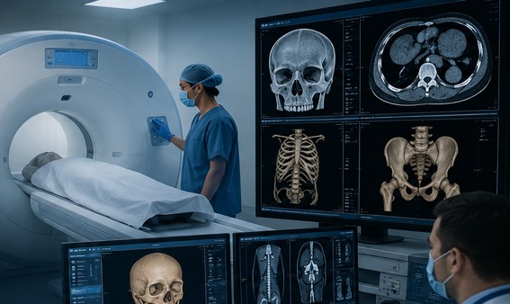 Virtual (NoCut) Autopsy using CT Scan and 3D Imaging